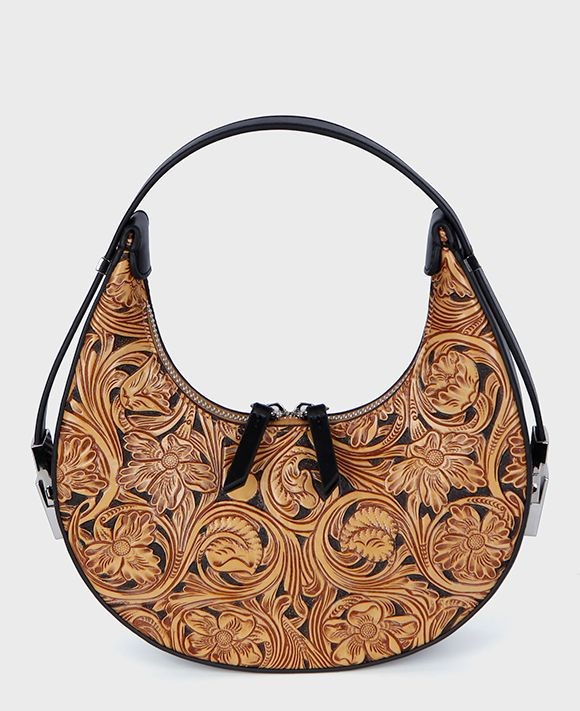 moon leather bag